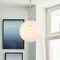 Designers Fountain Wine Flower 60 Watt 1-Light Brushed Gold Glam Pendant Light with White Art Glass Shade D329M-14P-BG - alternate 8